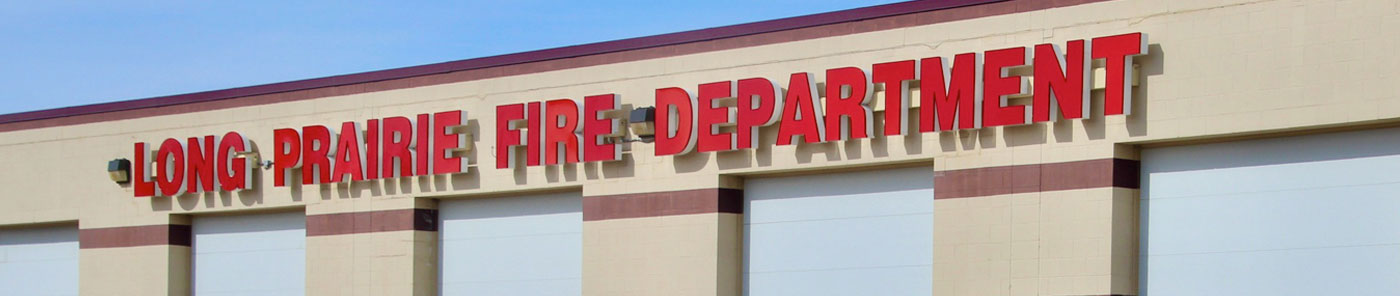 Banner for Fire Department