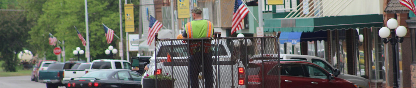 Banner for Public Works