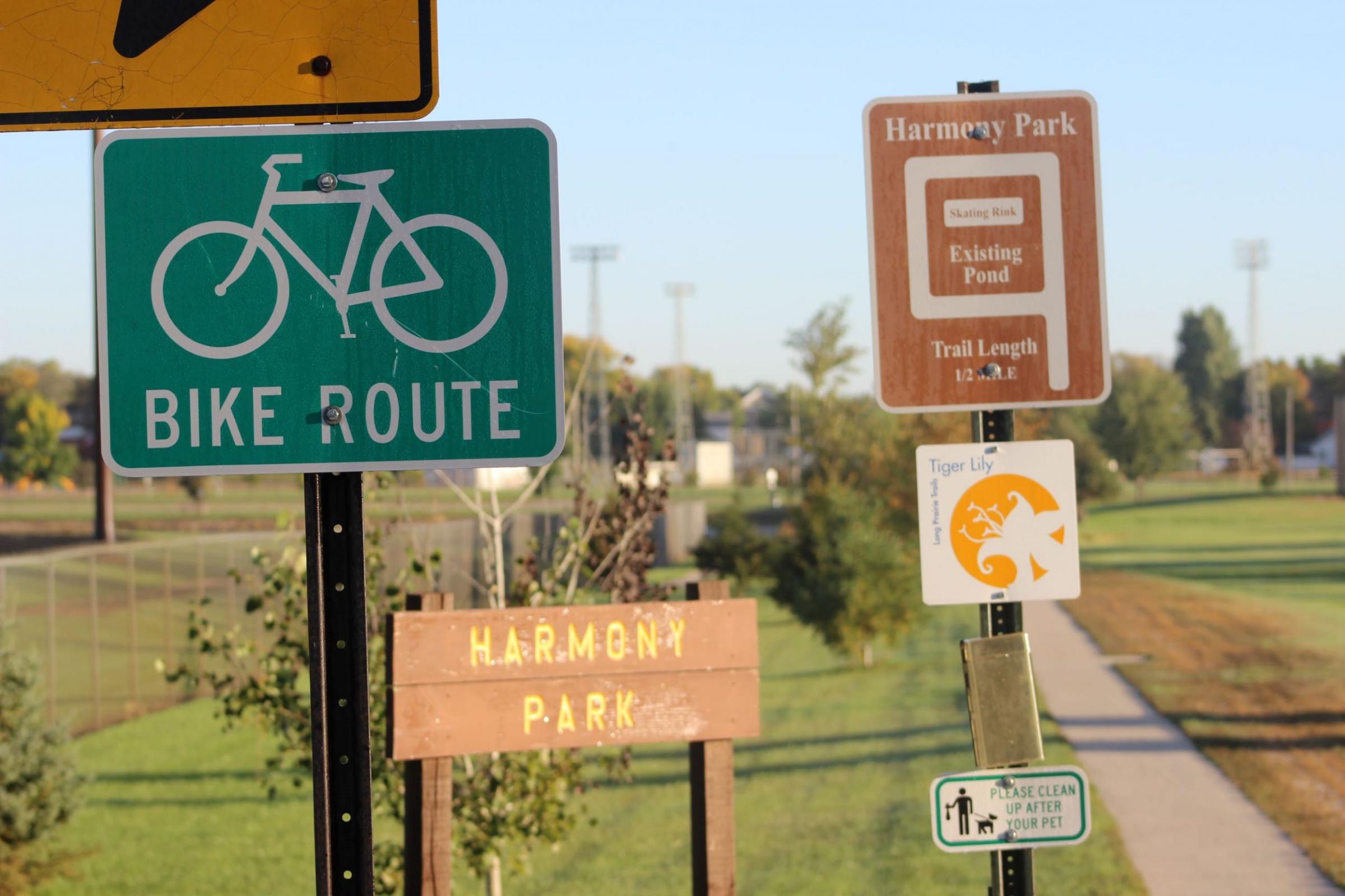 Harmony Park Signs