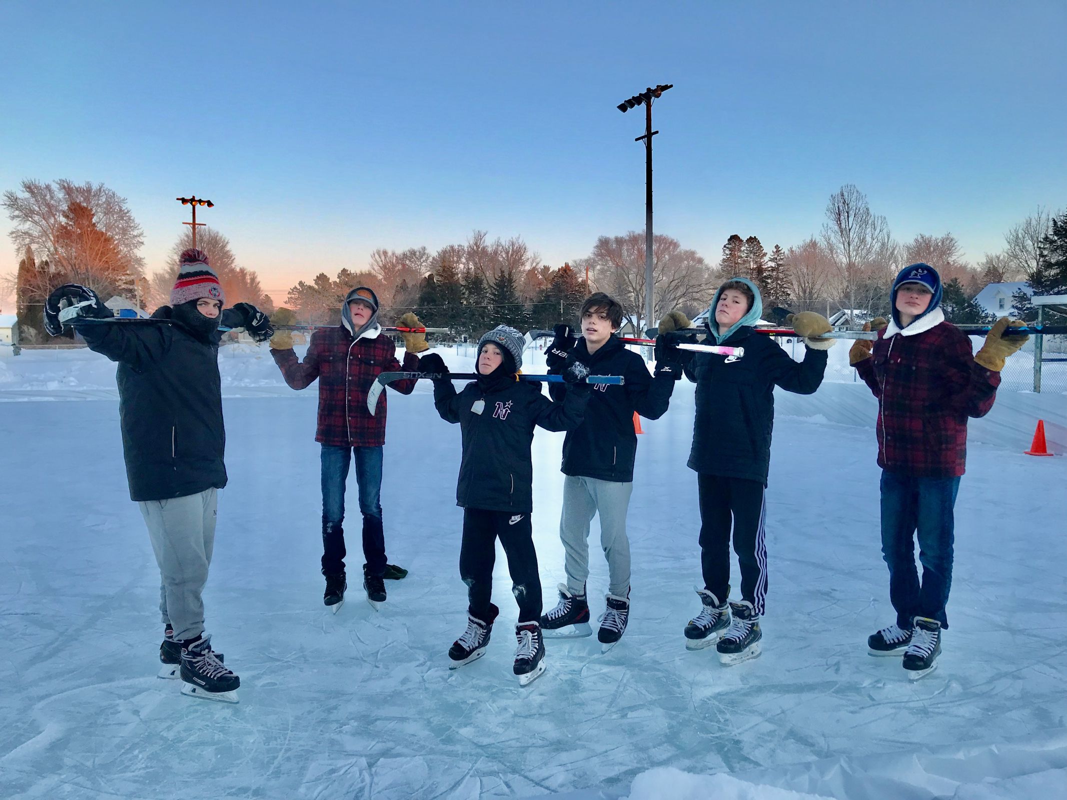 Older Kids Ice Skating